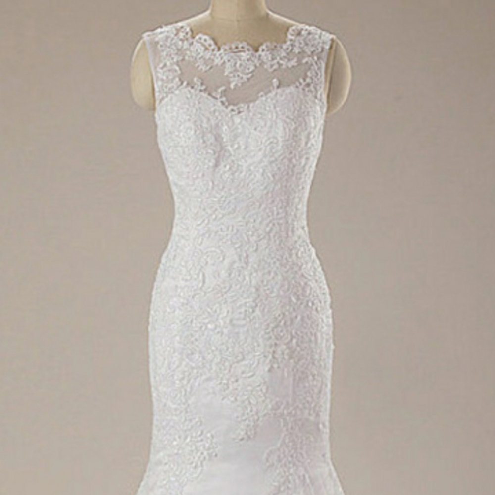 👰👗Lace Trumpet/Mermaid Wedding Dress